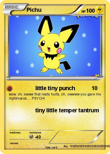 Pokemon Pichu