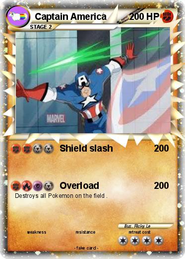 Pokemon Captain America