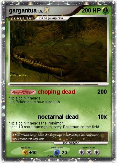 Pokemon gargantua
