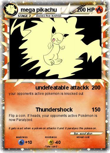 Pokemon mega pikachu