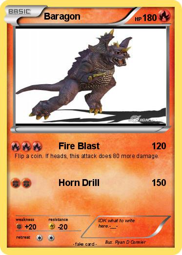 Pokemon Baragon