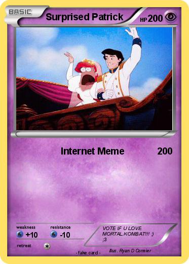 Pokemon Surprised Patrick