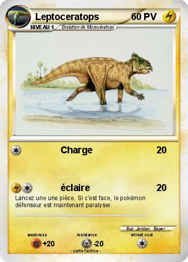 Pokemon Leptoceratops