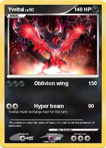 Pokemon Yveltal