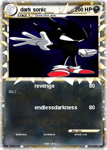 Pokemon dark sonic