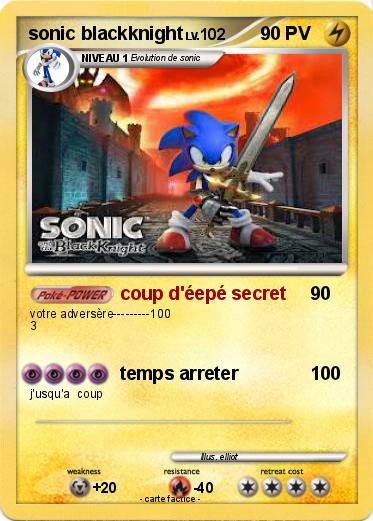 Pokemon sonic blackknight