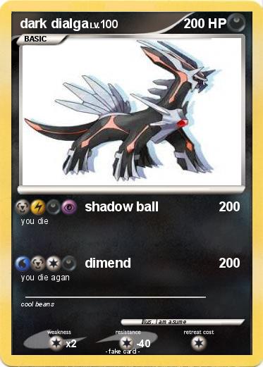 Pokemon dark dialga
