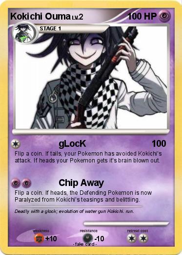 Pokemon Kokichi Ouma