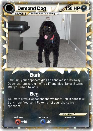 Pokemon Demond Dog