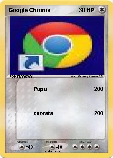 Pokemon Google Chrome
