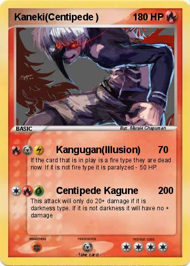 Pokemon Kaneki(Centipede )