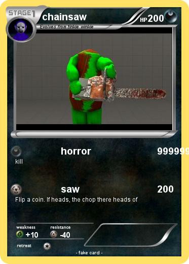 Pokemon chainsaw
