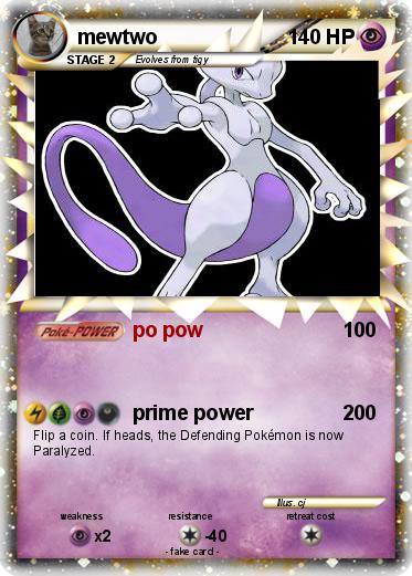 Pokemon mewtwo