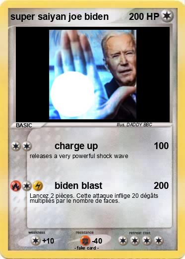 Pokemon super saiyan joe biden