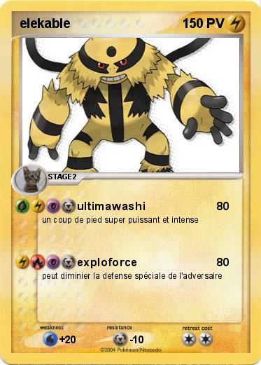 Pokemon elekable
