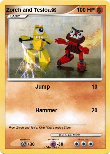 Pokemon Zorch and Teslo