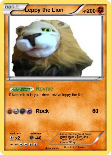 Pokemon Leppy the Lion