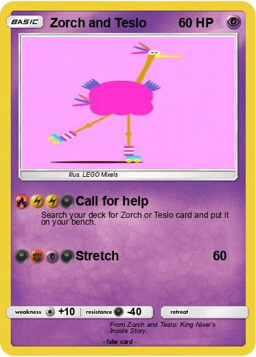 Pokemon Zorch and Teslo