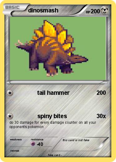 Pokemon dinosmash