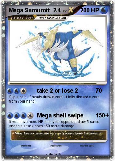 Pokemon Mega Samurott  2.4