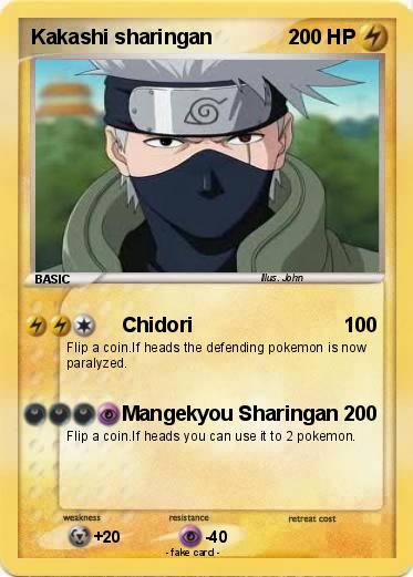 Pokemon Kakashi sharingan