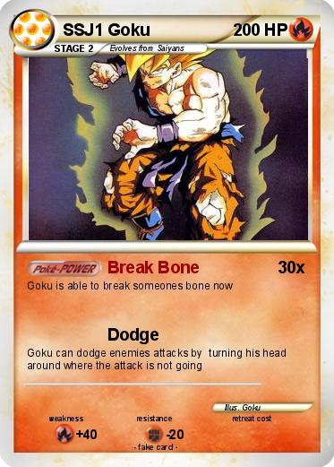 Pokemon SSJ1 Goku
