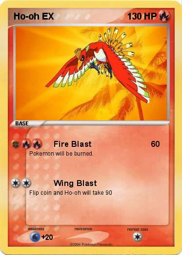 Pokemon Ho-oh EX