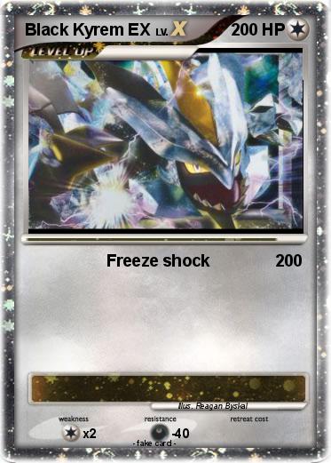 Pokemon Black Kyrem EX