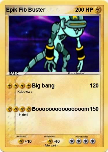 Pokemon Epik Fib Buster