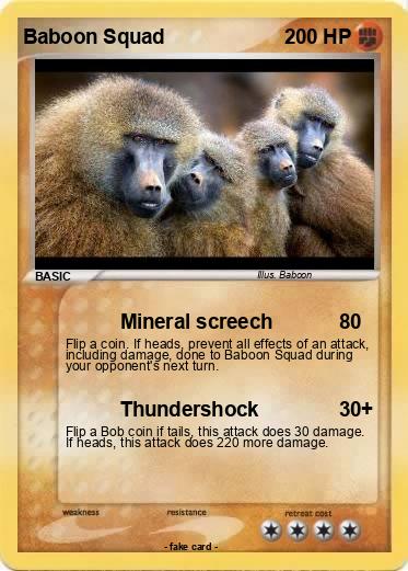 Pokemon Baboon Squad