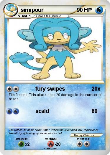 Pokemon simipour