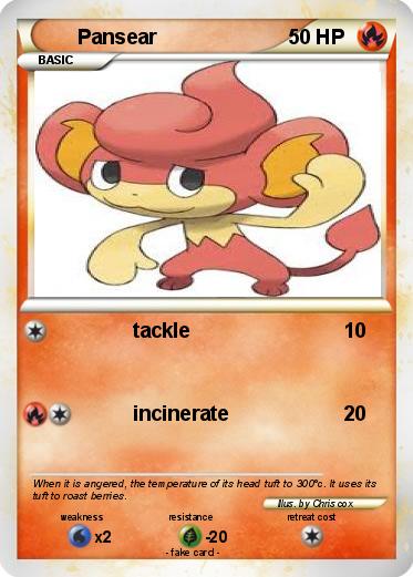 Pokemon Pansear