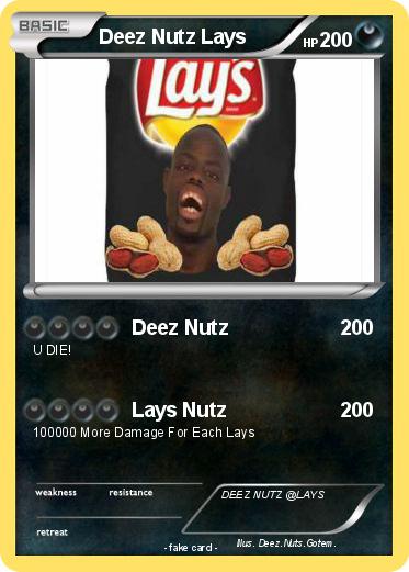 Pokemon Deez Nutz Lays