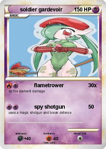 Pokemon soldier gardevoir