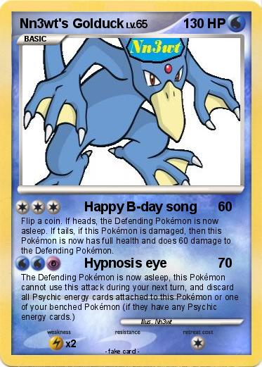 Pokemon Nn3wt's Golduck