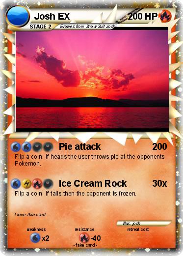 Pokemon Josh EX