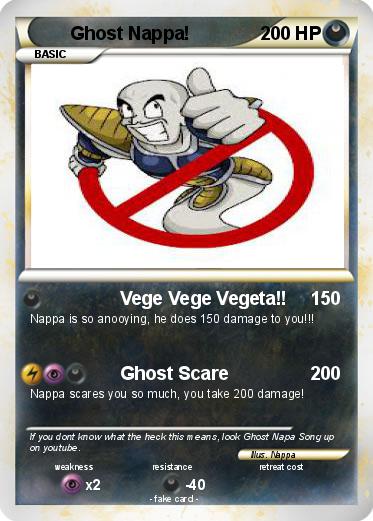 Pokemon Ghost Nappa!