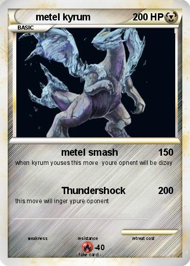 Pokemon metel kyrum