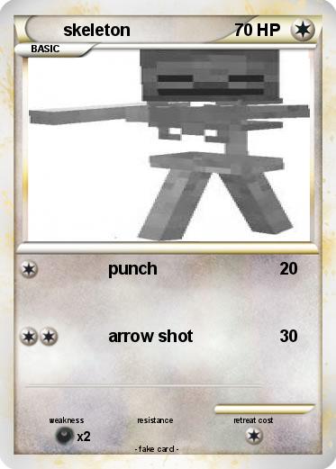 Pokemon skeleton