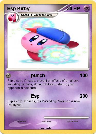 Pokemon Esp Kirby