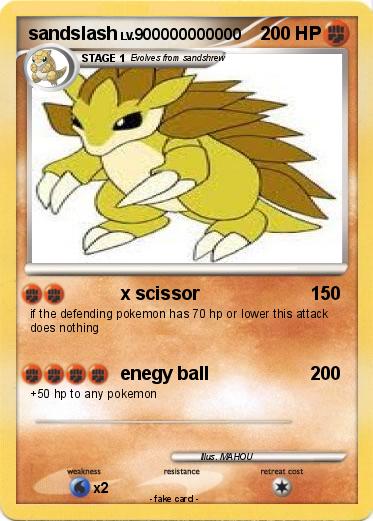 Pokemon sandslash