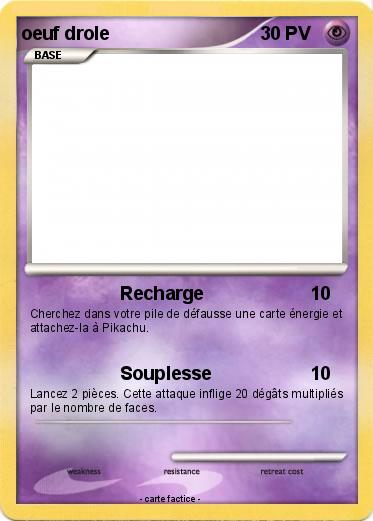 Pokemon oeuf drole