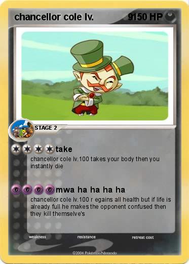 Pokemon chancellor cole lv.             9