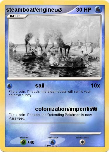 Pokemon steamboat/engine