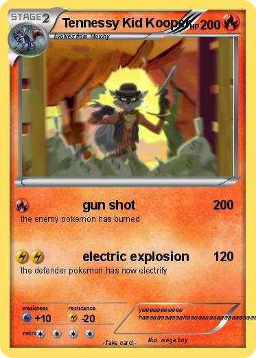 Pokemon Tennessy Kid Kooper