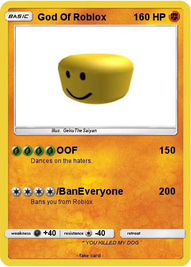 Pokemon God Of Roblox