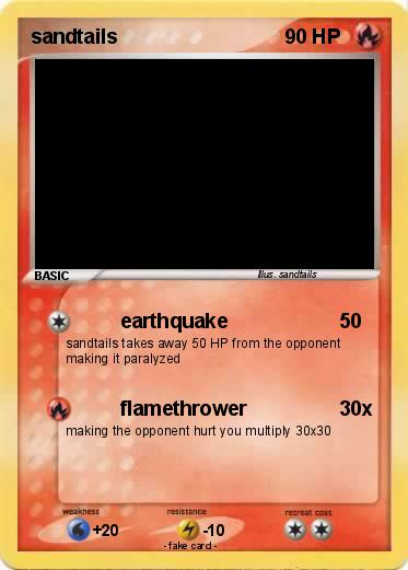 Pokemon sandtails