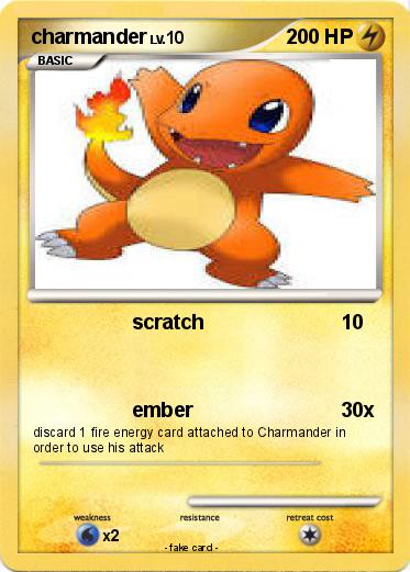 Pokemon charmander