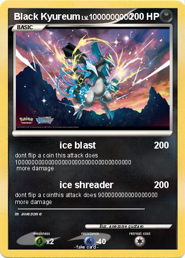 Pokemon Black Kyureum