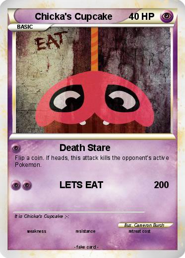 Pokemon Chicka's Cupcake